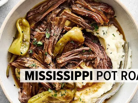 Mississippi Pot Roast Made Completely From Scratch Without Store-Bought Packets