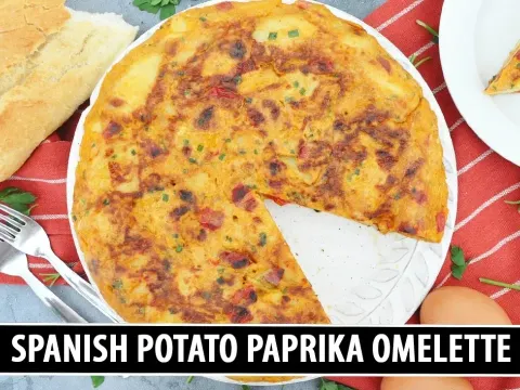 Spanish Omelette with Paprika: A Simple Yet Underrated Spanish Recipe