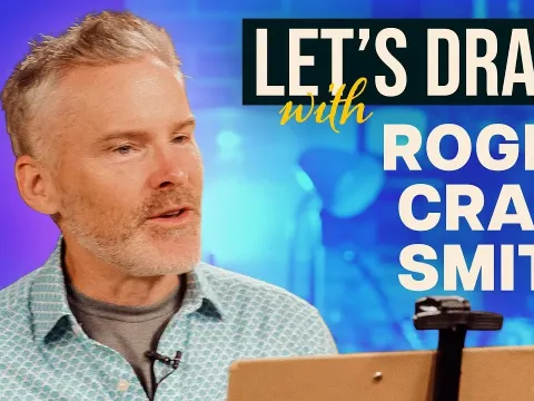 Voice Actor Roger Craig Smith Shares Drawing Tips and Career Stories