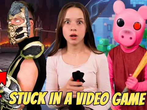 A Family Gets Trapped Inside Video Games and Must Fight Their Way Out