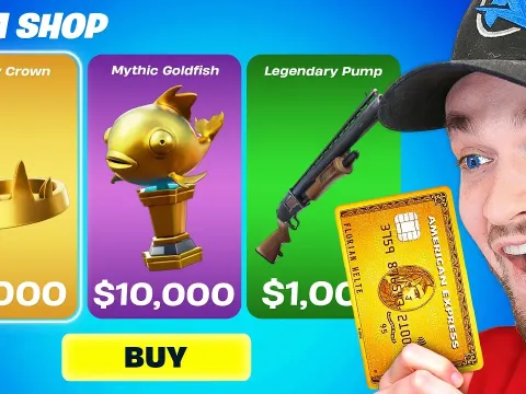 Fortnite Pay-to-Win Experiment: Spending $10,000 on V-Bucks for Overpowered Weapons