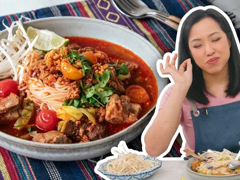 Discover Khao Soi Nam Ngiao a Unique Northern Thai Tomato Curry Noodle Soup