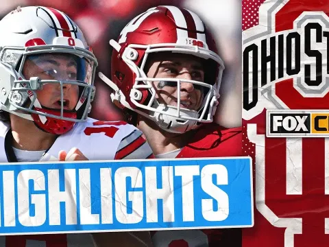 Ohio State Buckeyes Edge Indiana Hoosiers in Top Five College Football Showdown