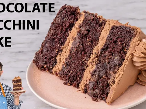 Fudgy Chocolate Zucchini Cake Recipe for Moist and Rich Dessert