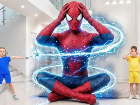 Superhero Toys Come to Life in a Fun House Adventure