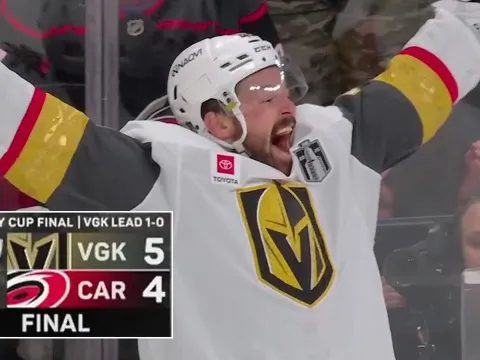 Tomas Hertl Clinches Game One Victory for Golden Knights After Chaotic Third Period