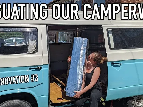 How to Sound Deadening and Insulate a T25 Campervan for a Quieter Ride