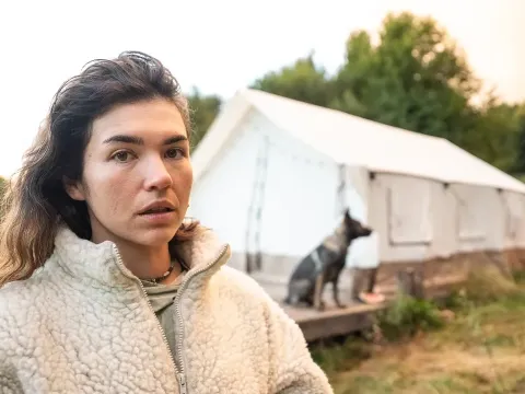 Moving Into a Tent and Rescuing a Dog A New Chapter of Outdoor Living