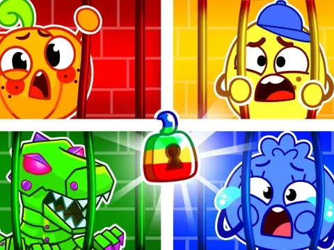 Join the Fun Escape Room Adventure with Shapes and Colors and Help Friends Escape in This Kids S
