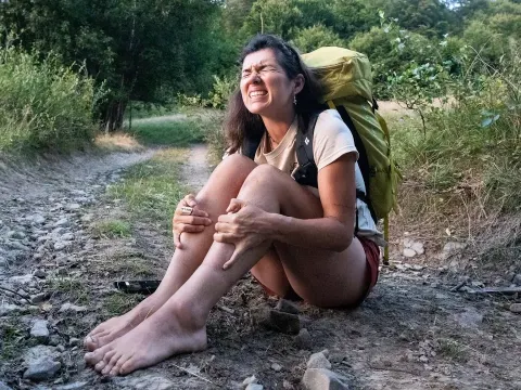 Hiking 27 Miles Barefoot Through Mountain Terrain