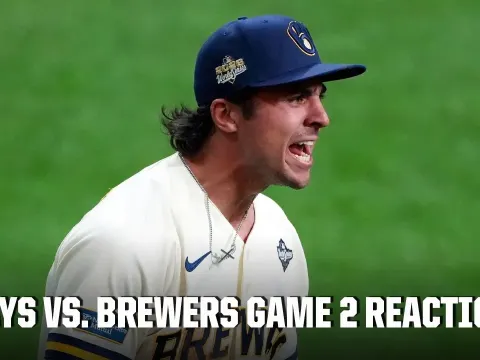 Brewers Rally Past Rays in Game 2 to Grab 2-0 World Series Lead