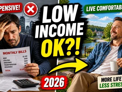 Affordable US Cities Where a Low Income Still Covers a Comfortable Life in 2026
