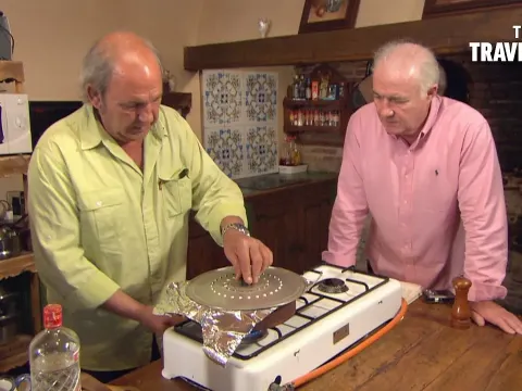 Rick Stein Tastes a Classic Catalan Broad Bean Dish in Spain