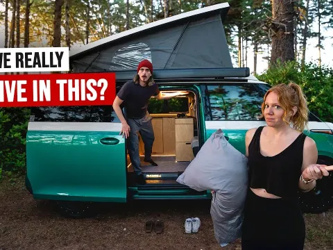 Testing the Electric VW ID Buzz Camper Van for Full-Time Living