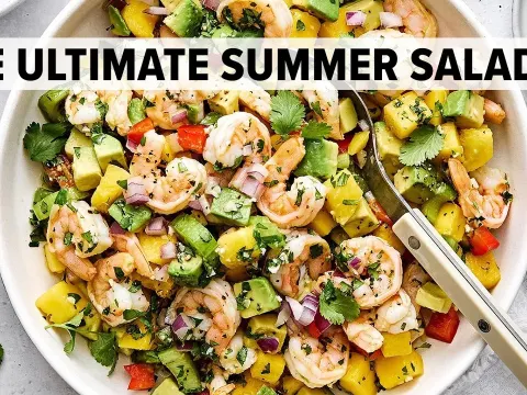 Mango Avocado Shrimp Salad Recipe for a Light and Refreshing Summer Meal