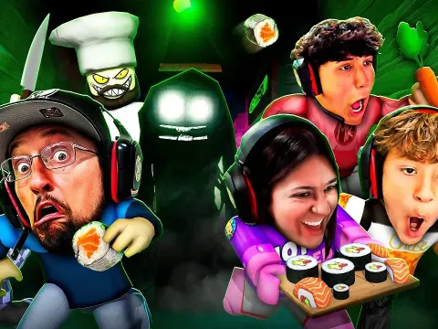 Making Sushi in Roblox Scary Sushi Game Is Surprisingly Intense