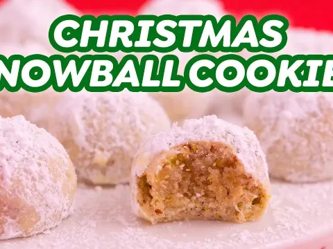 Easy Christmas Snowball Cookies Recipe With Just 5 Ingredients for Holiday Baking
