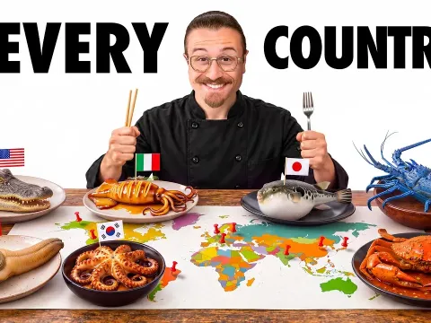 Tasting the World's Rarest Foods From Every Country and Ranking Them