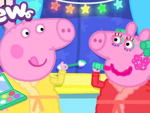 Peppa Pig and Cousin Chloe's Sleepover Adventure Turns Into a Fun-Filled Night