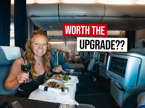 Lufthansa Business Class Review and Food Experience on a First Flight