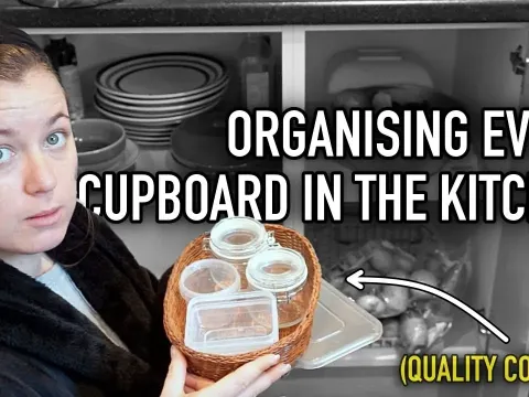 Kitchen Cupboard Cleanout and Organization for Ultimate Satisfaction