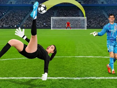 Recreating the Most Iconic Goalkeeper Goals in Football History