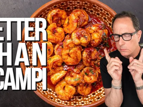 Mexican Shrimp Recipe That Beats Shrimp Scampi With Garlic Butter and Crispy Rolls