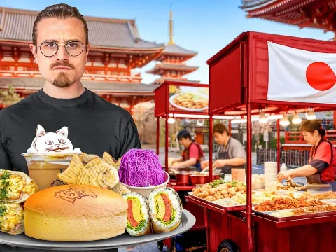 Japanese Street Food Tour Ranking Every Viral Bite from Tokyo