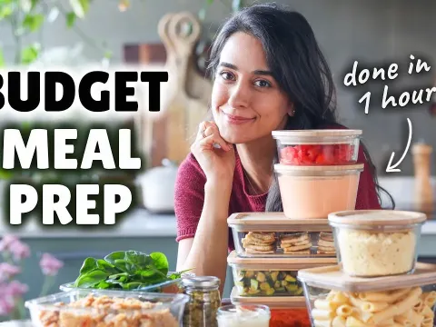 10 Healthy Meals Prepped in 1 Hour on a Budget