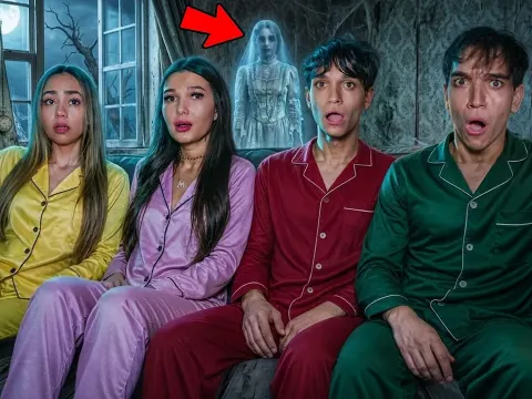 Haunted House Sleepover Challenge Tests Bravery When Ghostly Sounds Appear