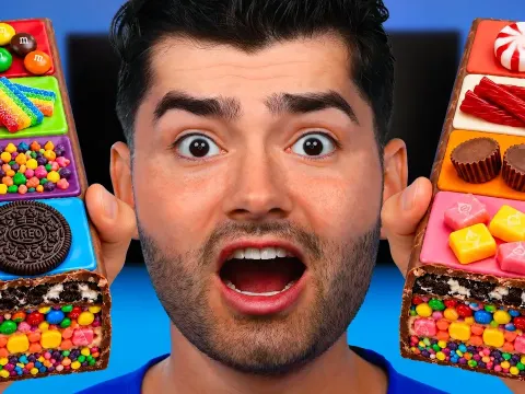 Melting Halloween Candy Into One Giant Bar to Find the Most Cavity-Causing Snack