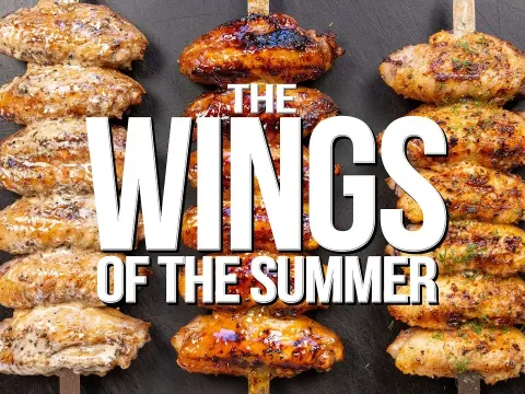 Three Grilled Wing Recipes for Summer With Alabama White, Peach Habanero, and Dill Pickle Ranch