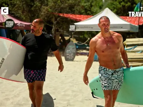 Paddy McGuinness and Chris Harris Take a Hilarious Road Trip Through Greece