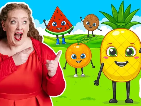 Interactive Fruit Hunt Game for Kids: Find the Hidden Pineapple, Watermelon, and More
