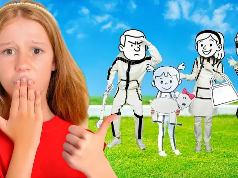 Nastya and Friends Build a Cardboard World Adventure