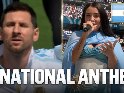 Argentina National Anthem Performance Before 2026 World Cup Final Against Spain