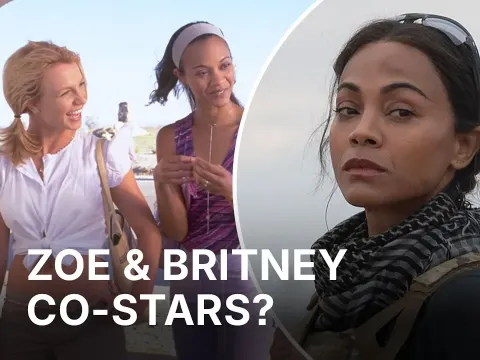 Zoe Saldaña's Early Career Ties to Britney Spears and Her Rise to Blockbuster Stardom