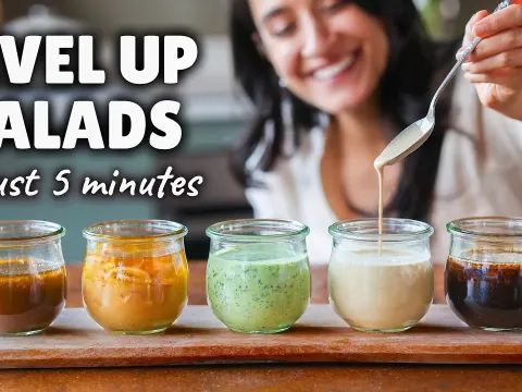 How to Make Restaurant-Quality Salad Dressings at Home in 5 Minutes