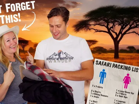 Essential Safari Packing List for Men and Women Based on Real Africa Travel Experience