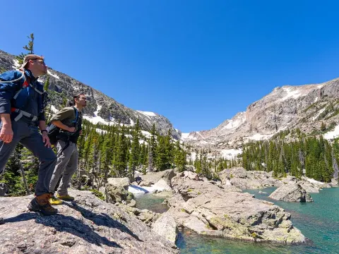 Hiking Bear Lake to Dream Lake in Rocky Mountain National Park for Stunning Emerald Lake Views