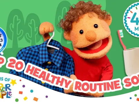 Healthy Kids Routines Songs for Morning and Evening Activities
