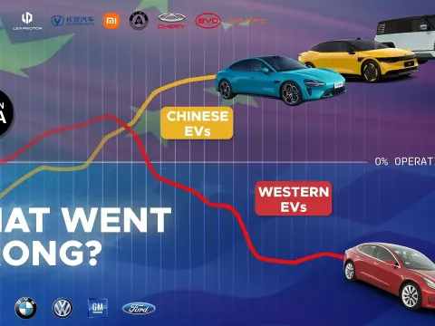 How Chinese Automakers Overtook the West in the Electric Vehicle Race