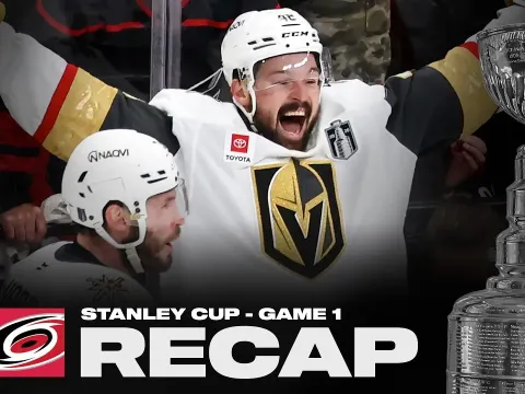 Golden Knights Edge Hurricanes in Thrilling Game One of Stanley Cup Final