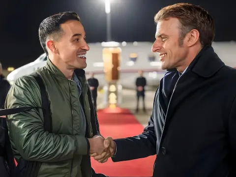 Inside the Presidential Plane A 48-Hour Journey with Emmanuel Macron