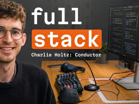 Conductor CEO Charlie Holtz Demonstrates His AI Coding Workflow