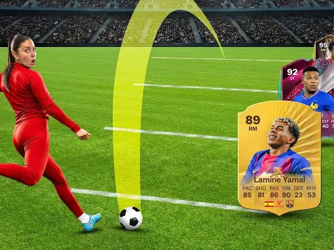 Football Card Challenge Land on a Player to Win Them for Your Team