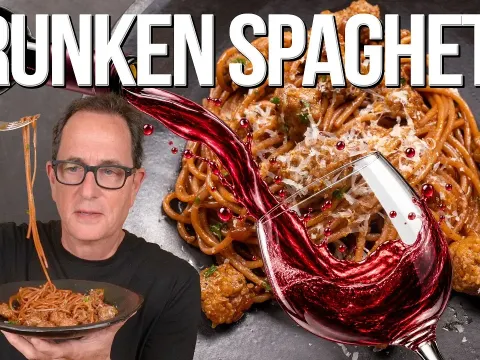 Drunken Spaghetti Recipe That Turns Red Wine Into the Ultimate Pasta Dish