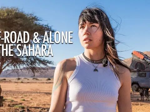 Solo Sahara Expedition: 200 Miles of Off-Road Adventure in a Land Rover Defender