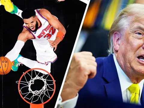Trump Plans to Attend Knicks NBA Finals Games at Madison Square Garden