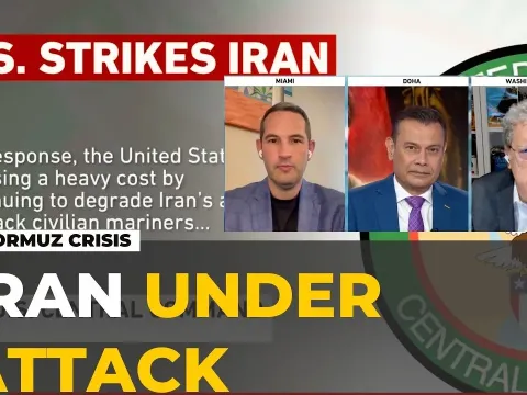 US Strikes Iranian Port Cities After IRGC Closes Strait of Hormuz